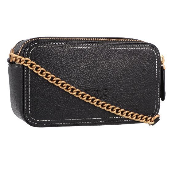 PINKO Carrie Mini tas Schoudertas Leer 18 cm