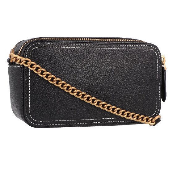 PINKO Carrie Mini tas Schoudertas Leer 18 cm