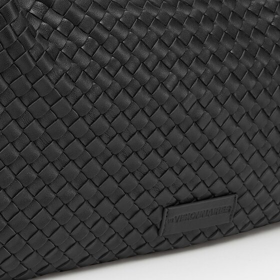 LES VISIONNAIRES Sadie Weave Schoudertas Leer 37 cm