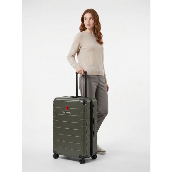 Tonino Lamborghini Milano 4 wielen Trolley L 72 cm met uitbreidingsplooi