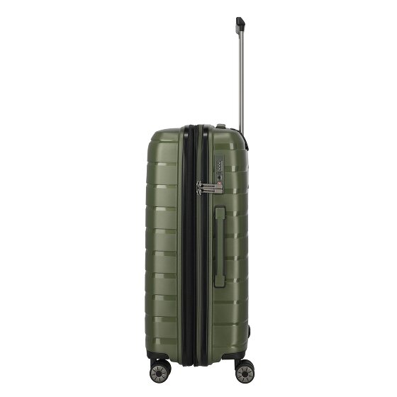 Travelite Air Base 4 wielen Trolley 67 cm met uitbreidingsplooi