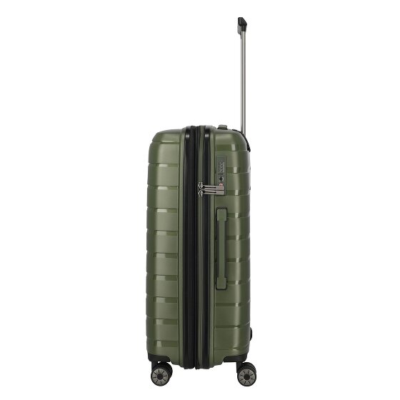 Travelite Air Base 4 wielen Trolley M 67 cm met uitbreidingsplooi
