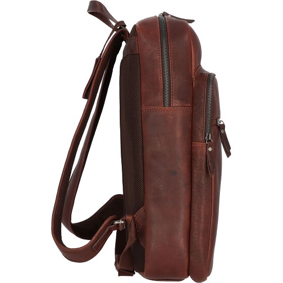 Burkely Antieke Avery Rugzak Leer 44 cm Laptopcompartiment