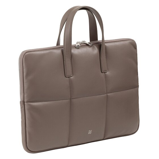 DuDu Togean Laptoptas Leer 36 cm