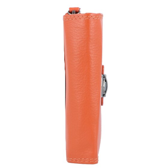 Greenburry Sponsachtig portefeuille leer 9 cm