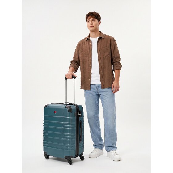 Wenger Amplar Evo 4 wielen Trolley M 65 cm met uitbreidingsplooi