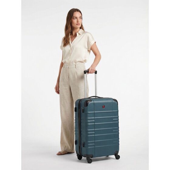 Wenger Amplar Evo 4 wielen Trolley M 65 cm met uitbreidingsplooi