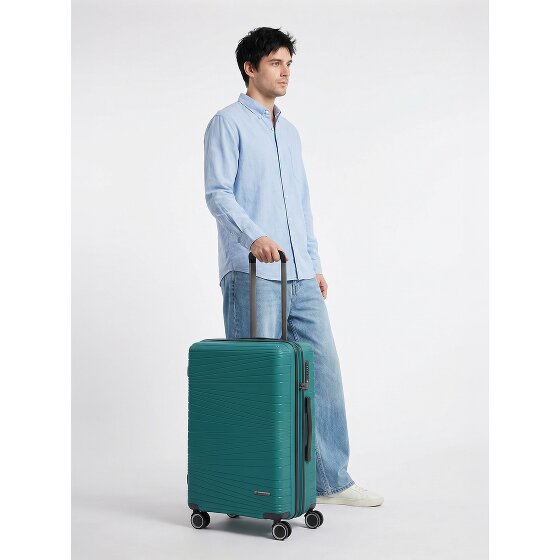 Franky Dallas 3.0 4 wielen Trolley M 65 cm met uitbreidingsplooi