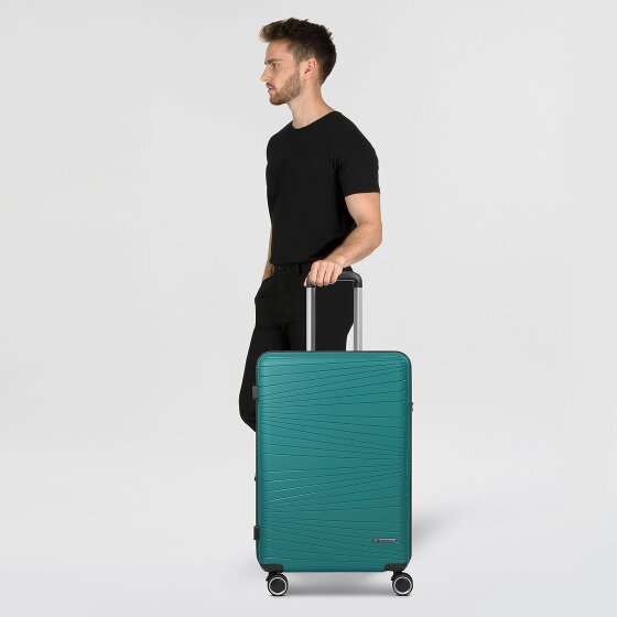 Franky Dallas 3.0 4-wiel trolley M 65 cm met rekbare vouw