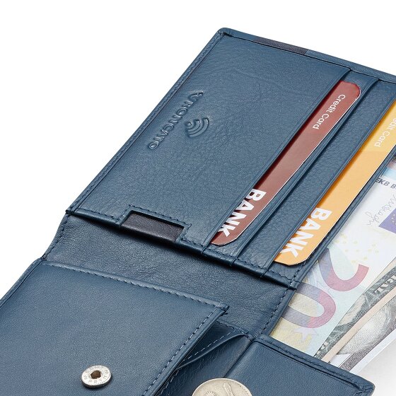 Roncato Monaco Portemonnee RFID-bescherming Leer 9 cm