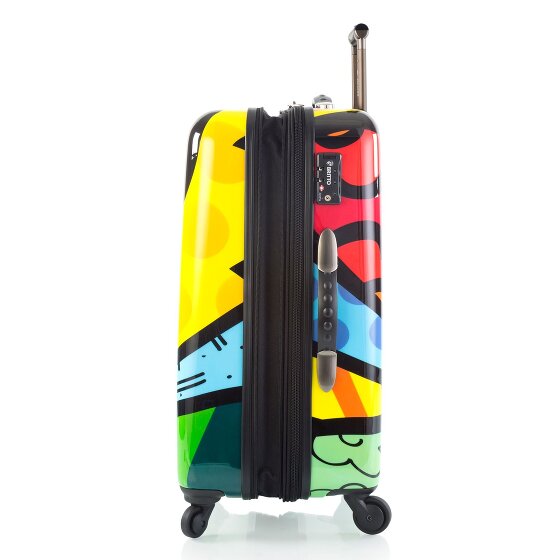 Heys Britto 4 wielen Trolley L 76 cm met uitbreidingsplooi