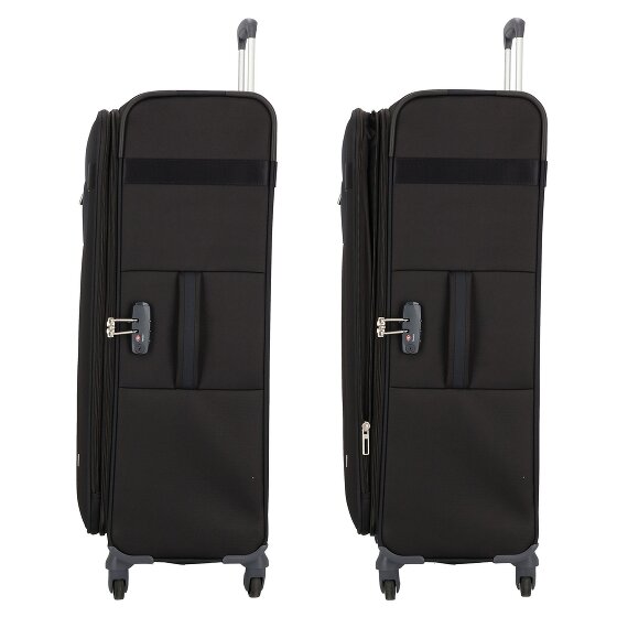 Samsonite Citybeat 4 wielen Trolley 78 cm met uitbreidingsplooi