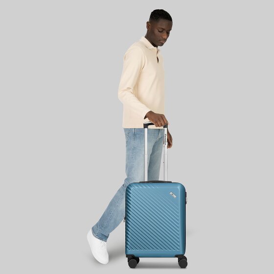 Check.In Paradise 2.0 4 wielen Cabinewagen S 55 cm met uitbreidingsplooi