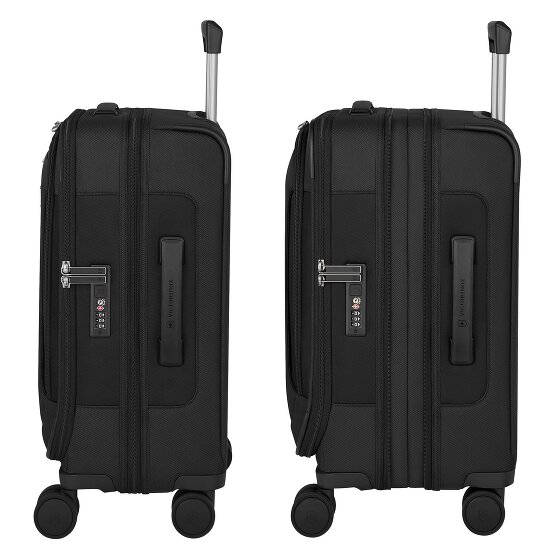 Victorinox Werks Traveler 7.0 4 wielen Cabinewagen 55 cm Laptop compartiment met uitbreidingsplooi