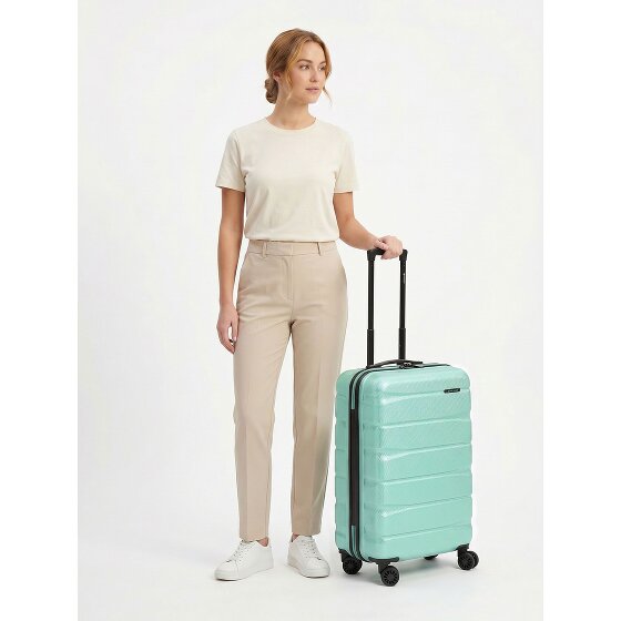 Franky Munich 4.0 4 wielen Trolley M 66 cm met uitbreidingsplooi