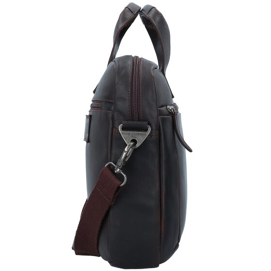 The Chesterfield Brand Wax Pull Up Koffer Leer 40 cm Laptop compartiment