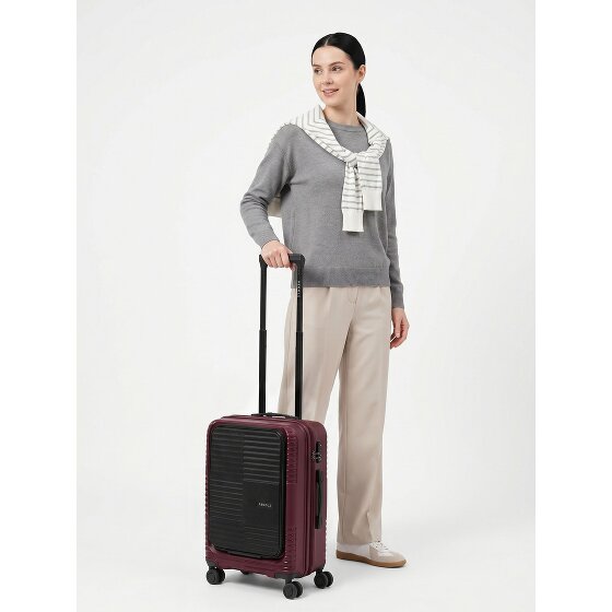 Redolz Essentials 17 2.0 4 wielen Cabinewagen 55 cm Laptopvak met uitbreidingsplooi