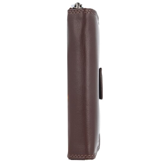 mano Donna Giulia Leren Portemonnee 9 cm