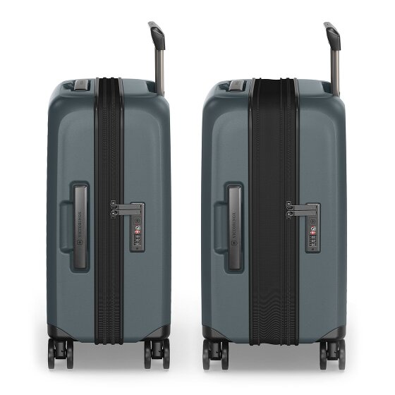 Victorinox Airox Advanced 4 wielen Cabinewagen S 55 cm Laptop compartiment met uitbreidingsplooi
