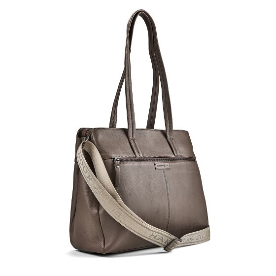 Harbour 2nd Just Pure Schoudertas Leder 38 cm Laptopvak
