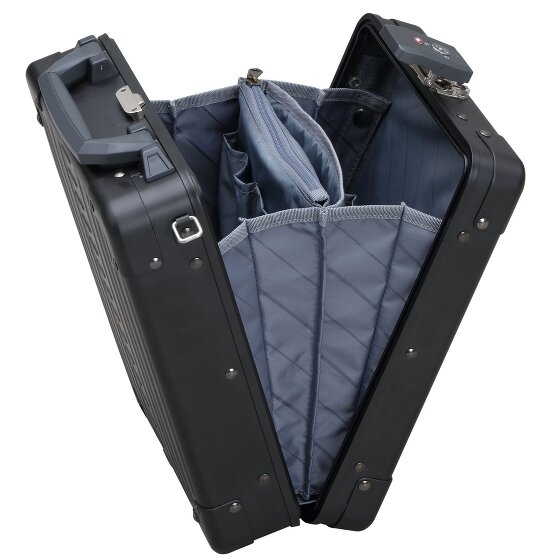 Aleon Aluminium Verticale aktetas 24 cm laptop compartiment