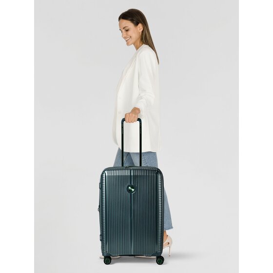 Polestream Paris 4 wielen Trolley 69 cm met uitbreidingsplooi