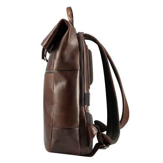 Jost Lund Zakelijke rugzak Leer 44 cm Laptop compartiment