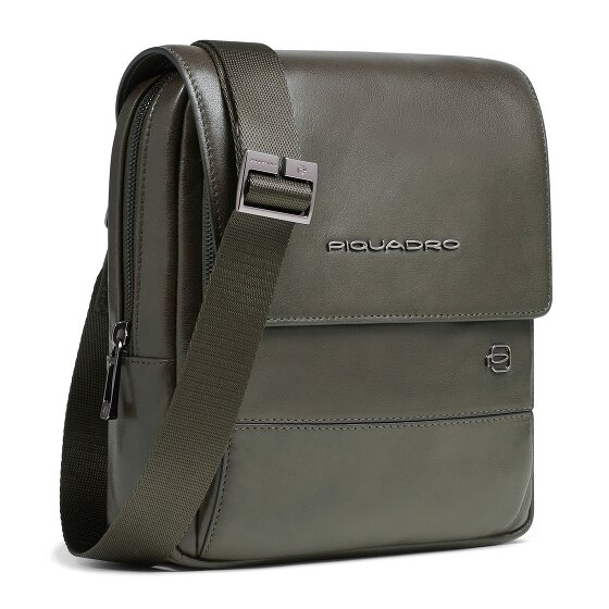 Piquadro Philip Schoudertas Leer 20 cm