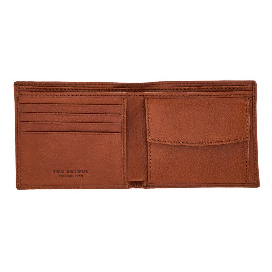 The Bridge Isaia Portemonnee Leer 11 cm