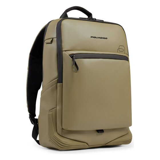 Piquadro Corner Zakelijke rugzak RFID-bescherming 43 cm Laptop compartiment