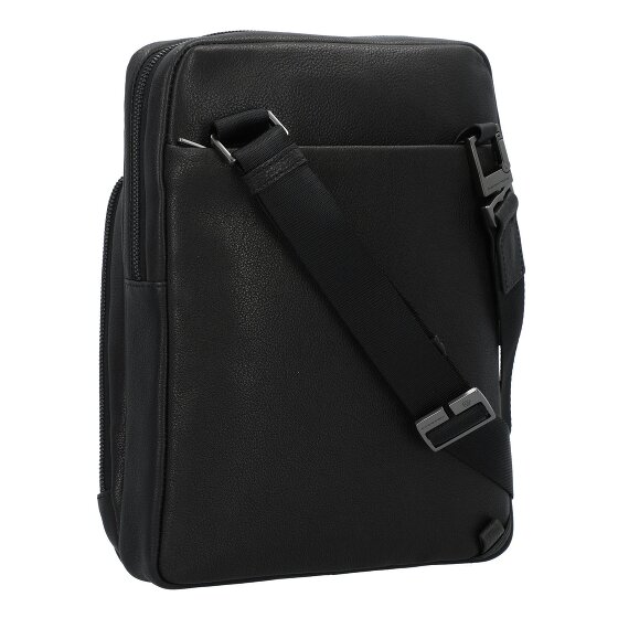 Piquadro Carl Schoudertas Leer 22 cm