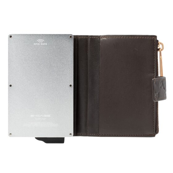 Joop! Leggero Stampa leggero stampa Kredietkaart etui RFID-bescherming Leer 7 cm