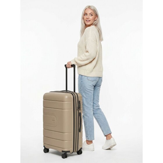 Redolz Essentials 11 4 wielen Trolley 66 cm met uitbreidingsplooi