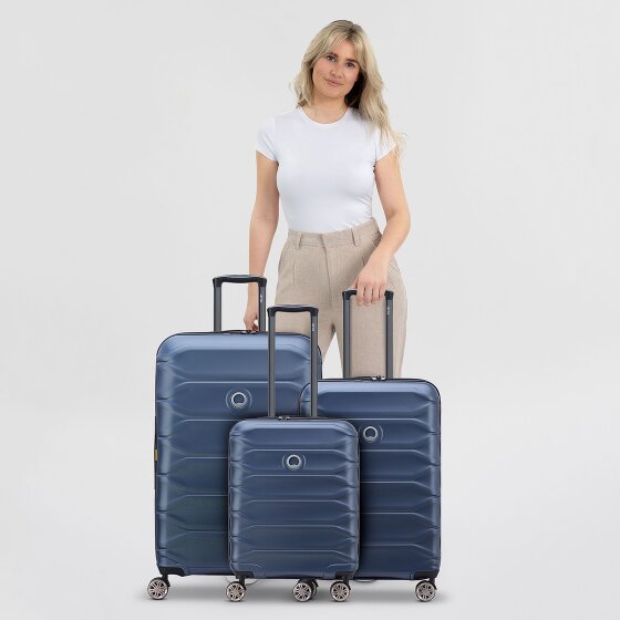 Delsey Paris Meteor 4 wielen Kofferset 3-delig met uitbreidingsplooi