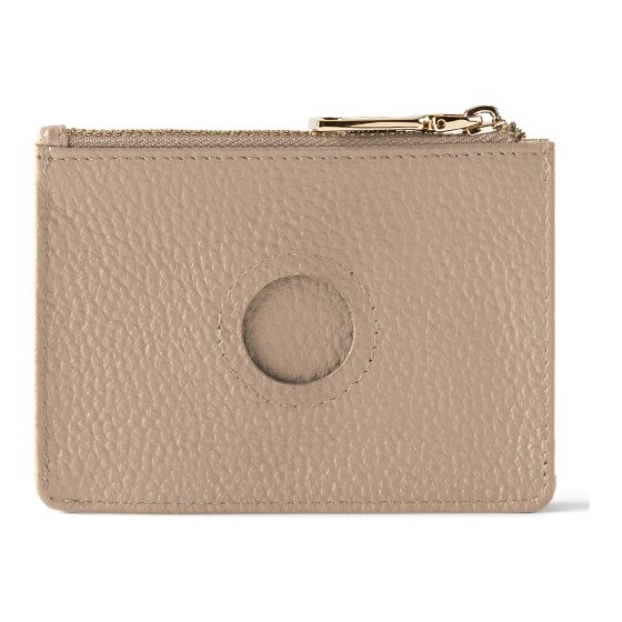 Lazarotti Bologna Leren sleutelhanger Kaarthouder leer 11,5 cm met air tag compartiment