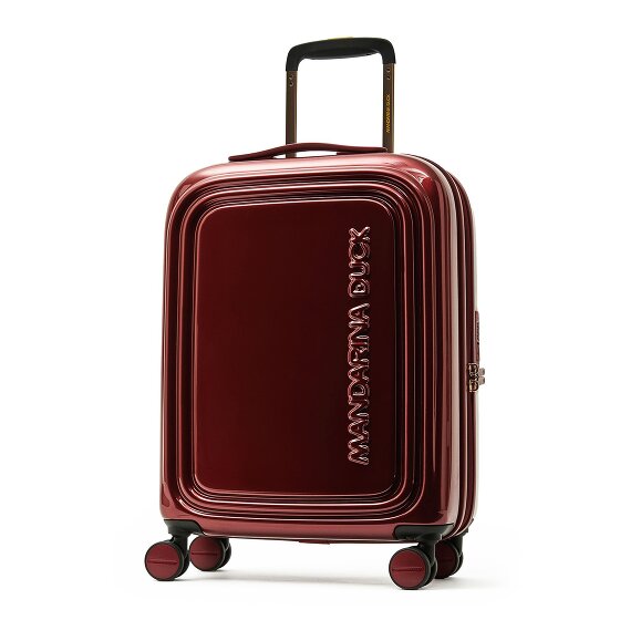 Mandarina Duck Logoduck + Metal 4 wielen Trolley S 55 cm met uitbreidingsplooi