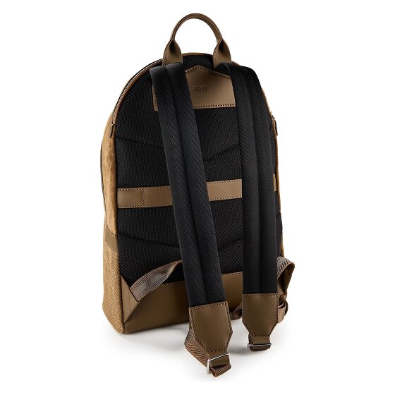 Boss New Crosstown Dagrugzak Leer 43 cm Laptop compartiment