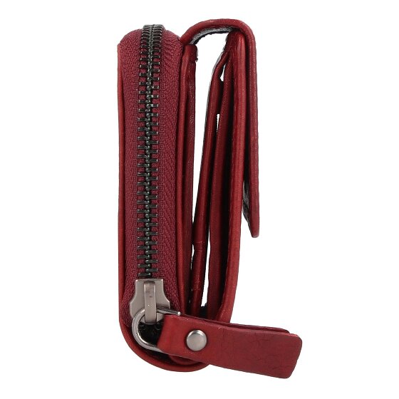 Jack Kinsky Portemonnee RFID-bescherming Leer 11 cm