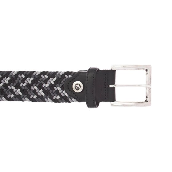 b.belt Luca gevlochten riem