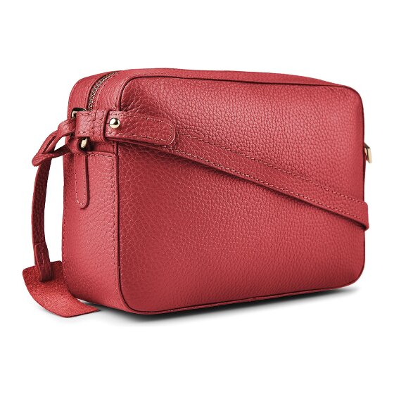 Lazarotti Bologna Leather Crossbody tas Leder 21 cm