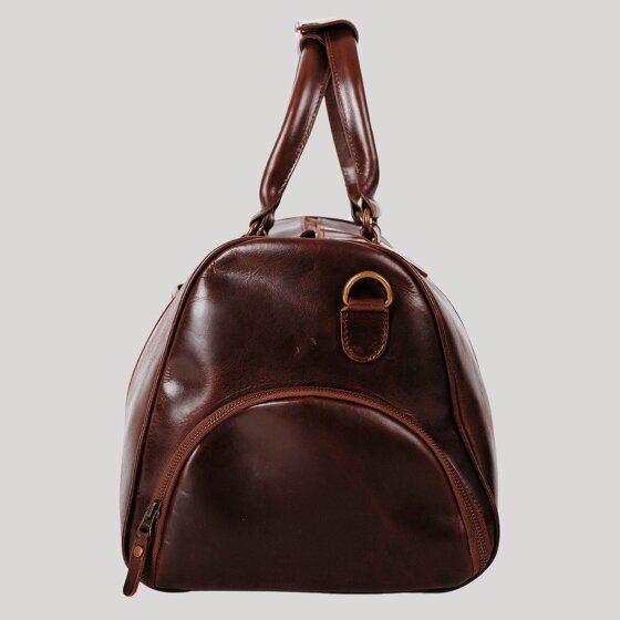 Buckle & Seam Collin Weekender reistas Leer 48 cm