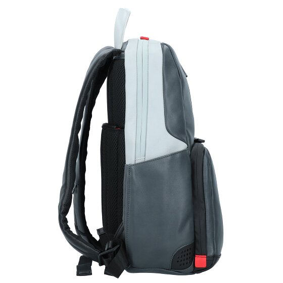 Piquadro Urban Rugzak RFID Leer 39 cm Laptopcompartiment
