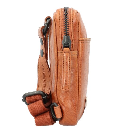 Spikes & Sparrow Bronco Schoudertas Leer 13 cm