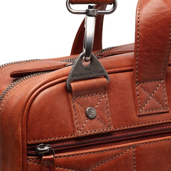 The Chesterfield Brand Iseo Koffer Leer 40 cm Laptop compartiment
