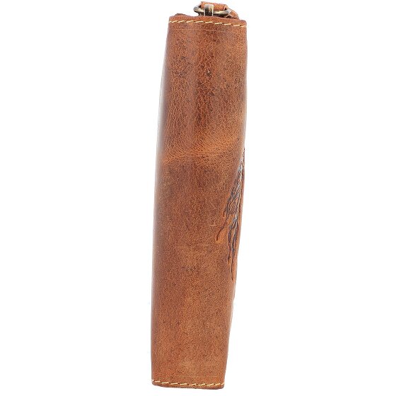 Greenburry Vintage Dierenriem Portemonnee Leer 10 cm
