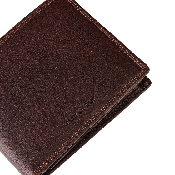 Jack Kinsky Porto 101 Portemonnee RFID-bescherming Leer 12.5 cm