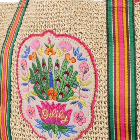 Oilily Straw Shopper Tas 49 cm