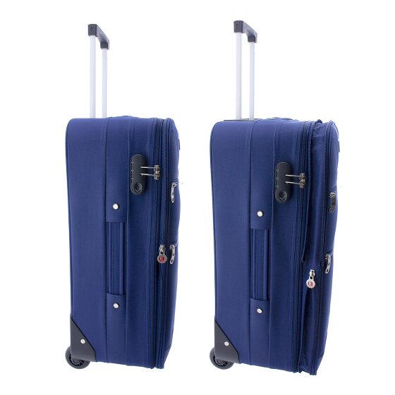 Gladiator 2100 2 wielen Trolley 61 cm met uitbreidingsplooi