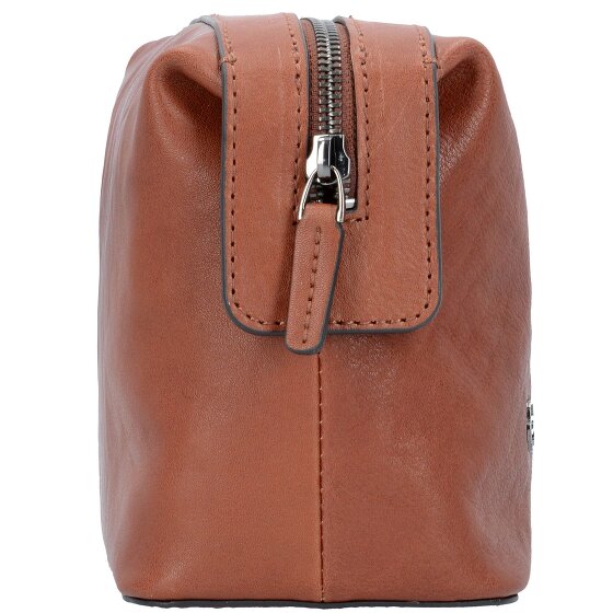 Piquadro Black Square Toilettas Leer 23 cm