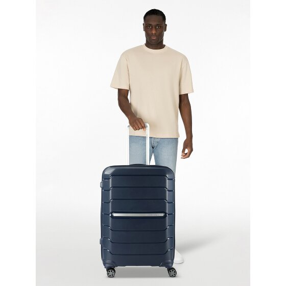 Samsonite Flux 4 wielen Trolley 68 cm met uitbreidingsplooi